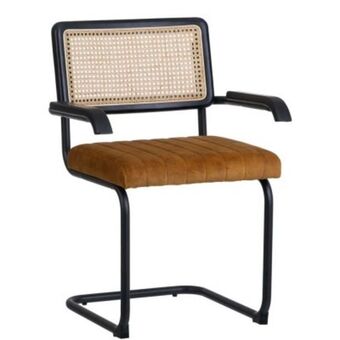 Superdecor Cadeira de veludo/metal 040 promoção