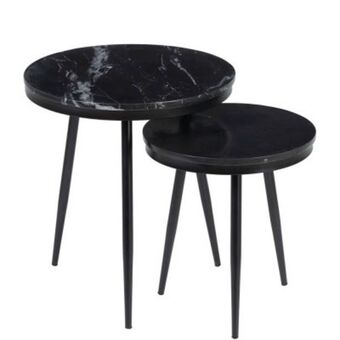 Superdecor Mesa auxiliar de metal/mármore 866 promoção