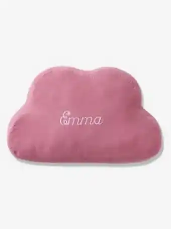 Vertbaudet Almofada personalizável em gaze de algodão, nuvem - rosa... promoção