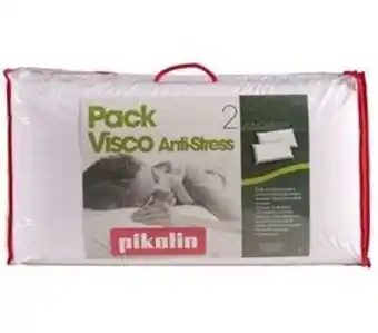 Conforama Pack 2 almofadas 70 cm pikolin visco anti-stress promoção