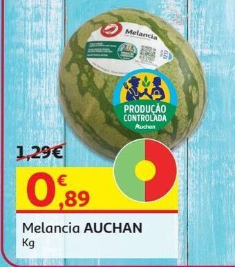 Auchan Melancia auchan:produção controlada kg promoção