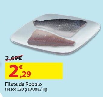 Filete robalo:fresco 120 gr