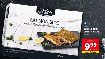 Lidl Salmão com Limão e Salsa 500g promoção