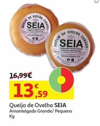 Auchan Queijo ovelha seia promoção