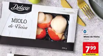 Lidl Miolo de Vieira 250g promoção