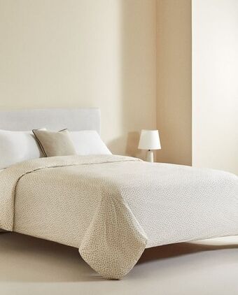 ZARA HOME Capa de edredão animal print promoção
