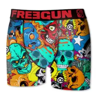 Sport Zone Cueca freegun caveiras coloridas promoção