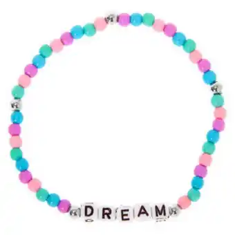 Pastel dream beaded stretch bracelet