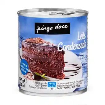 Leite condensado pingo doce