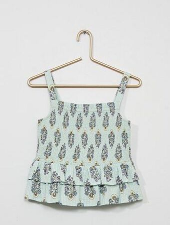 Kiabi Top com favos de mel promoção