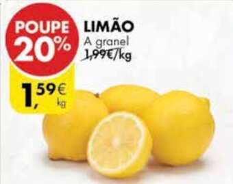 Pingo Doce Limao a granel 1kg promoção