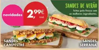 Pingo Doce Sandes Campestre promoção