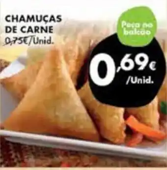 Pingo Doce Chamucas de Carne promoção