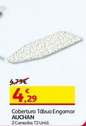 Cobertura tábua engomar auchan 2 camadas t2