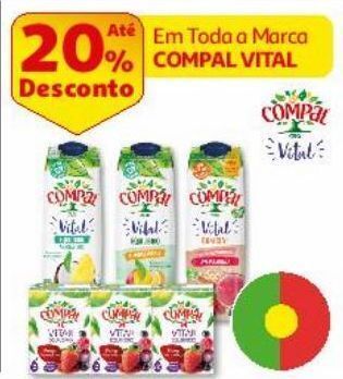 Auchan Néctar compal vital promoção