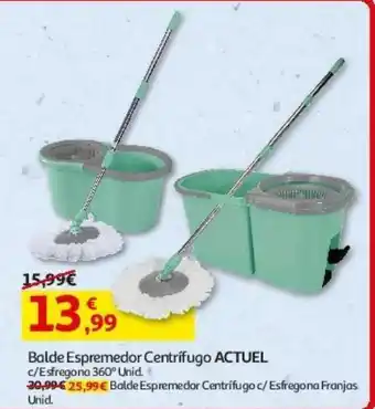 Auchan Balde espremedor centrífugo actuel promoção