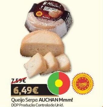 Auchan Queijo serpa auchan mmm! dop produção controlada un promoção