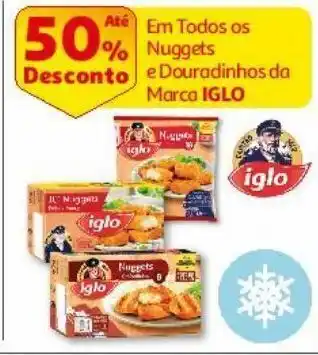 Auchan Douradinhos iglo peixe promoção