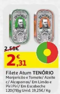 Auchan Atum em escabeche tenório promoção