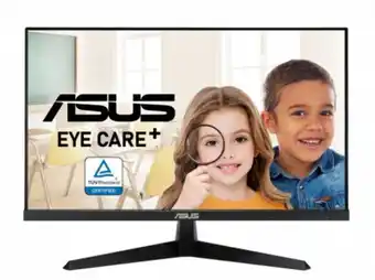 Chip7 Monitor asus vy249he gaming 23.8p fhd ips 75hz 1ms,freesync,eye care+,flicker free, d-sub,hdmi,black promoção