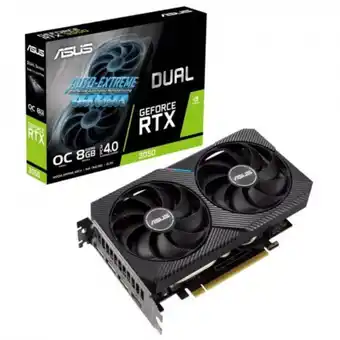 Chip7 Placa gráfica asus nvidia dual rtx 3050 8gb vga gpu promoção