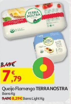Auchan Queijo terra nostra promoção