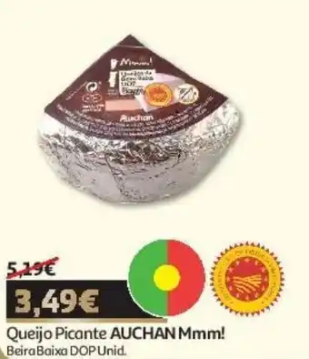 Auchan Queijo picante auchan mmm! beira baixa dop un promoção