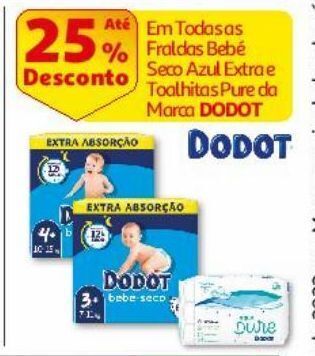 Auchan Fraldas dodot promoção