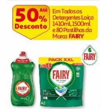 Auchan Det. loiça manual fairy promoção