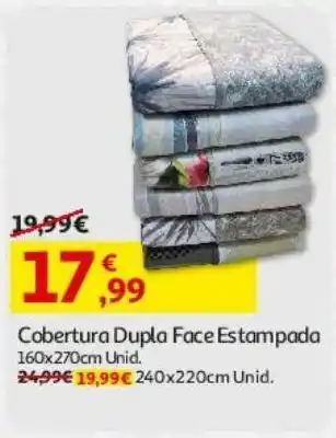 Auchan Cobertura bouti estampada promoção