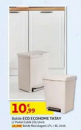 Auchan Balde pedal cubik promoção