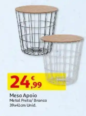 Auchan Mesa apoio metal promoção