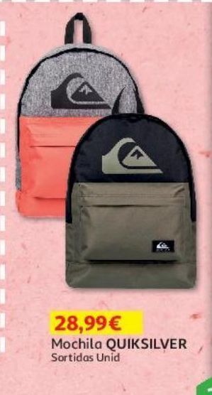 Auchan Mochila quiksilver sortido promoção