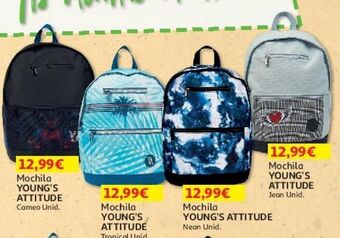 Auchan Mochila young's attitude promoção