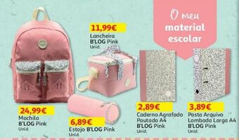 Auchan Mochila b'log promoção