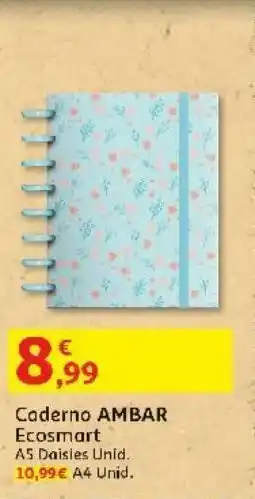 Auchan Caderno ecosmart promoção