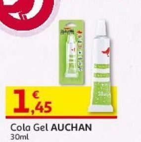 Auchan Cola gel auchan 30ml promoção
