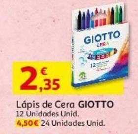 Auchan Lapis cera giotto promoção
