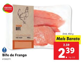 Lidl Bife de Frango 450g promoção