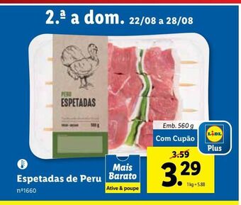 Espetadas de peru