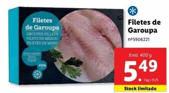 Lidl Peixe congelado promoção