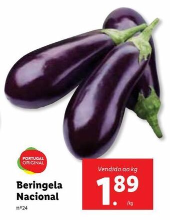 Lidl Beringela promoção