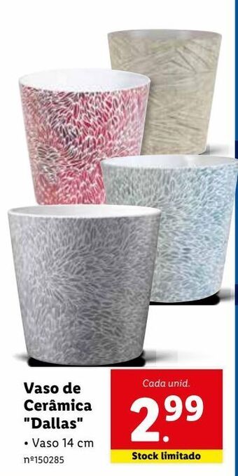 Vaso de cerâmica