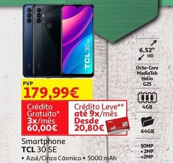 Auchan Smartphone tcl promoção