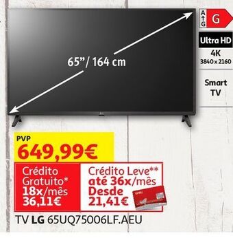 Tv lg 65uq75006lf.aeu