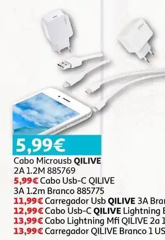 Auchan Cabo lightning mfi qilive promoção