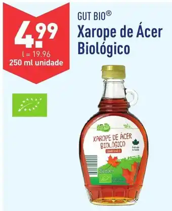 ALDI Xarope de Acer Biologico 250ml promoção