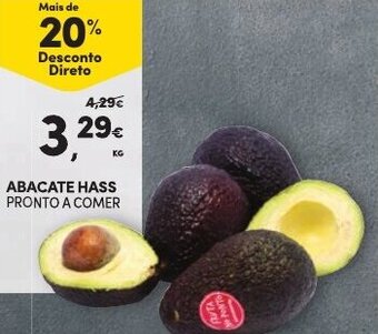 Continente Abacate Hass 1kg promoção