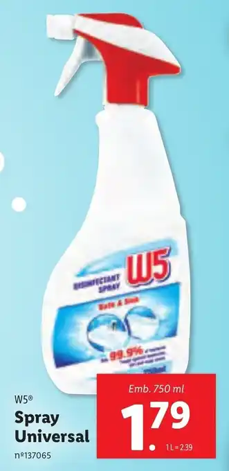 Lidl Spray Universal 750ml promoção