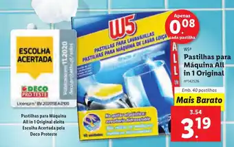 Lidl Pastilhas para Máquina All in 1 Original promoção